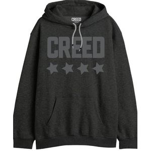 cotton division Herentrui met capuchon, antraciet gemêleerd., XL