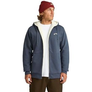 Billabong - Arch Sherpa - Sweatshirt - Met Rits - Heren - Dubbel Geverfde Fleece
