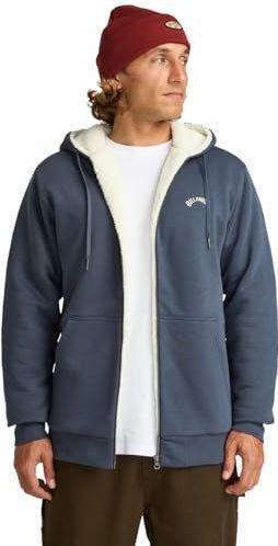 Billabong - Arch Sherpa - Sweatshirt - Met Rits - Heren - Dubbel Geverfde Fleece