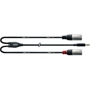 CORDIAL 3 M REAN JACKPLUG 3,5 MM/2X XLR M