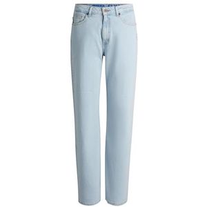 HUGO Elyah_B, damesjeans, turquoise/Aqua449,