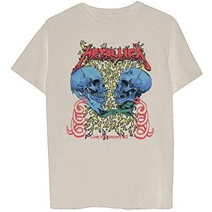 Metallica Heren Limited Edition Standaard T-shirt, Zand, L