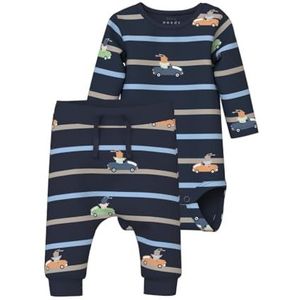 Name it baby Nbmvroels Ls Body Set W Pant, Navy Blazer, Numeric_56, navy blazer, numeric_56