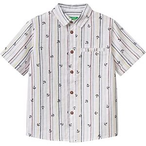 United Colors of Benetton Shirt 55Y8GQ00W, meerkleurig, 70W, 90 kinderen, meerkleurig 70 W