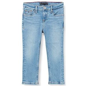 Tommy Hilfiger Scanton Slim Broek voor jongens, Zomer Blch Blauw Str, 80 cm