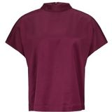 s.Oliver BLACK LABEL satijnen blouse korte mouwen, 4639, 40