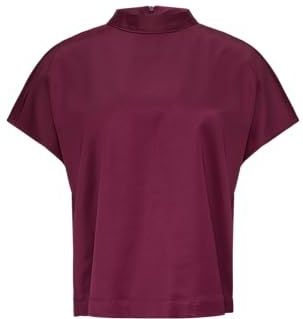 s.Oliver BLACK LABEL satijnen blouse korte mouwen, 4639, 40