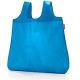 Reisenthel mini maxi shopper pocket boodschappentas, polyester, Franse blus, 60 x 7 x 43,5 cm
