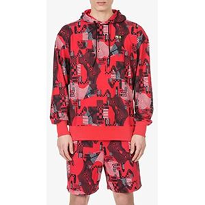 VR 46 Oversize AOP Fila Riders Academy sweatshirt voor heren (1 stuk)