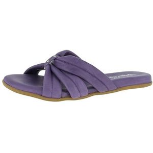 Andrea Conti Platte slippers voor dames, lila, 36 EU