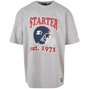 STARTER BLACK LABEL Men's Starter Football Tee T-shirt, heathergrey, L, HEATHERGREY, L
