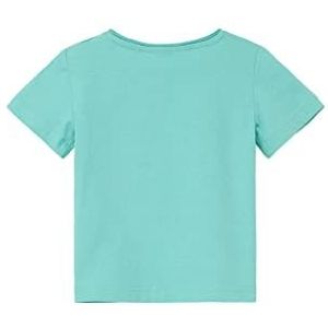 s.Oliver Junior T-shirt met korte mouwen, korte mouwen, Blue Green, 62 kind, blauw groen, 62, Blauw groen, 62