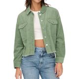 Only - MARINA-ENY LIFE - Corduroy Jack - Regular Fit - Effen - Puur Katoen