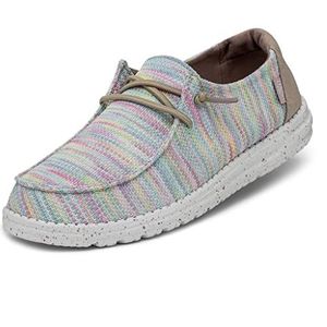 Hey Dude Dames Wendy Sox Moccasin, Aurora White, 37 EU, Aurora White, 37 EU