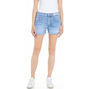 Replay Dames ANYTA Jeansshorts, 010 Light Blue, 29, 010, lichtblauw, 29W