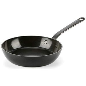 GreenPan Craft Gezonde Keramisch Antiaanbaklaag 20 cm Koekenpan Skillet, PFAS-Vrij, Inductie Geschikt, Vaatwasmachinebestendig, Ovenveilig, Zwart