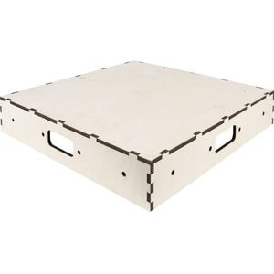 Faller Installatieonderbouw, 0,5 m x 0,5 m 170101 draagplaten hout 1 st.