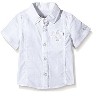 Jean Bourget Speciaal overhemd, eenkleurig, babyjongens - wit - 3 mois