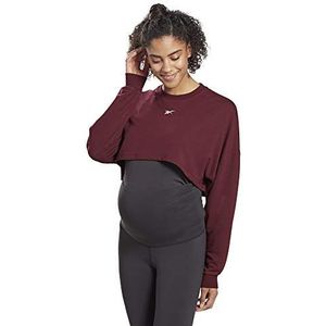 Reebok SR Maternity Longsleeve Sweatshirt, dames, granaat, 2XL