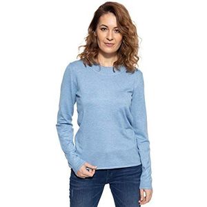 ATT Jeans Joggingbroek voor dames, geruite look, comfort fit, geruit, lichtblauw, 40