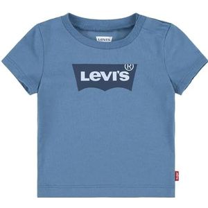 Levi's Lvb S/S Batwing Tee 6e8157 T-shirt voor jongens, Coronet Blauw, 24 maanden