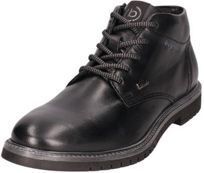 Bugatti - Veterschoenen - Zwart - Leer - Warme Voering