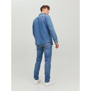 JACK & JONES Heren Comfort Fit, Denim Blauw, 38W / 34L