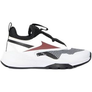 Reebok - XT Sprinter Slip - Hardloopschoenen - Wit - Zwart - Klassiek Bordeauxrood