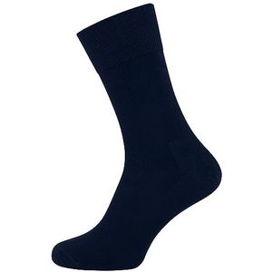 Nur Der Zachte en duurzame comfortabele sok, zacht en vochtregulerend met comfortabele tailleband voor heren, Maritiem., 43-46 EU
