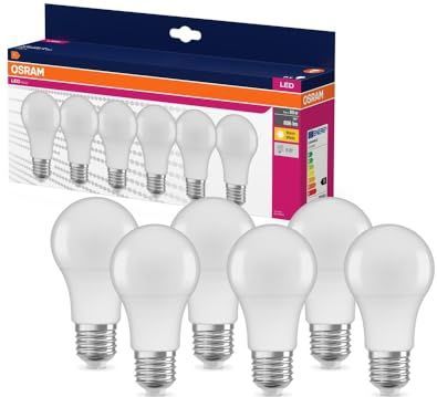 OSRAM - Value Einstiegsserie - LEDlamp - Warm Wit - Energiebesparend - 6 Stuks