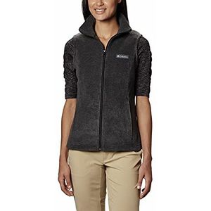 Columbia Dames Benton Springs Vest Fleece Gilet Vest, Houtskool Hei, M