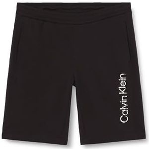 Calvin Klein Heren Bt-Degrade Logo Sweatshorts, zwart., 3XL/Grote maten