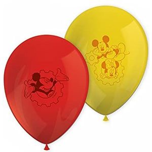 Unique Party 71778-11"" Latex Disney Mickey Mouse Ballons, Pack van 8