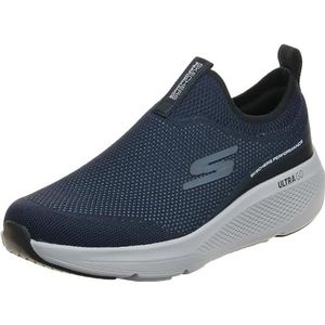 Skechers Heren GO Run Elevate Sneakers, Navy Textiel/Synthetisch, 45 EU, Marine Textiel Synthetisch, 47 EU