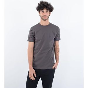 Hurley - MTSEU00010 - T-shirt - Grijs Heather - Korte Mouwen