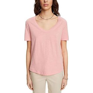 ESPRIT Dames 023EE1K330 T-shirt, 670/roze, S, 670/pink, S