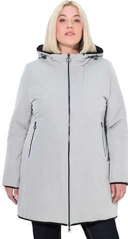 Ulla Popken Functionele jas  grijs