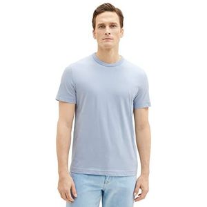TOM TAILOR Uomini T-shirt 1035552, 26320 - Stonington Blue, XL