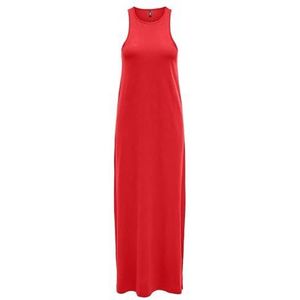 ONLMAY Life S/L Long Dress Box JRS, flame scarlet, XL