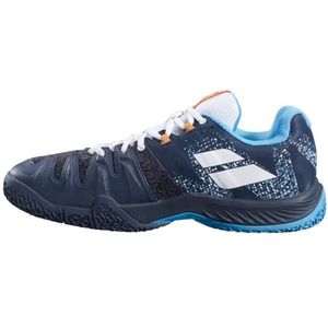 Babolat Movea heren tennisschoenen, Grijs/Scuba Blauw, 41 EU