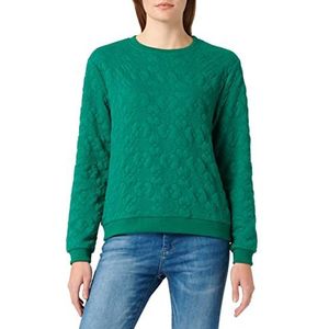 Louche Dames Jan-Flower Polo Sweater, Groen, 36 NL