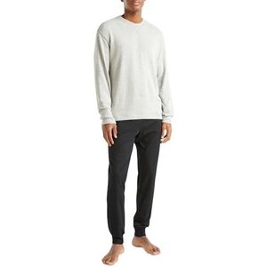 United Colors of Benetton Bovendeel van de pyjama voor heren, Grijs, S