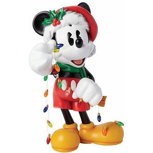 Enesco Disney Showcase Kerstmis Kerstman Mickey Mouse groot beeldje, 30,25 cm, veelkleurig