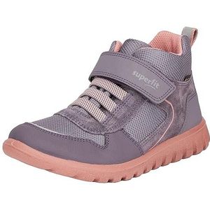 Superfit Sport7 Mini Sneaker voor meisjes, Paars Roze 8500, 2 UK Narrow