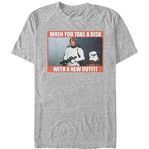 Star Wars: Classic - New Outfit Unisex Crew neck T-Shirt Melange grey M