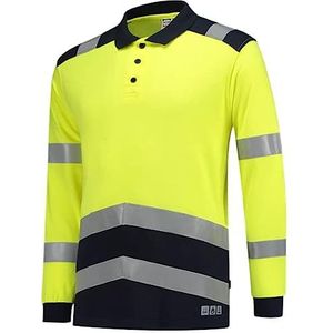 Tricorp 203003 Safety Multinorm bicolor poloshirt, 60% modacryl/39% katoen/1% resten, 200 g/m², fluorgele inkt, maat XXL