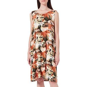 TOM TAILOR Dames Basic jurk 1032209, 29549 - Colorful Summerly Design, 44