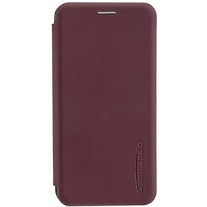 COMMANDER Book Case CURVE voor Huawei P30 - Soft Touch - Bordeaux