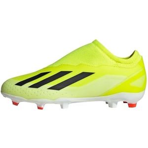 adidas Uniseks kinderschoenen X Crazyfast.3 LL FG J voetbalschoenen (Firm Ground), Putty Grey, 22 EU