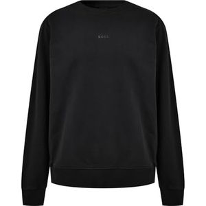 BOSS Wefade Sweatshirt voor heren, zwart 1, S